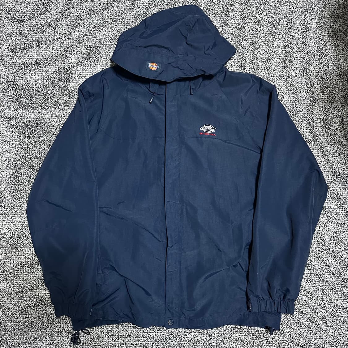 (XL) 디키즈 네이비 후드 바람막이 자켓 상품이미지1