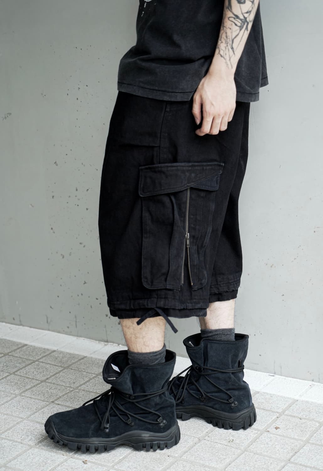 ETCE LAYERED BACK CARGO SHORTS 상품이미지4