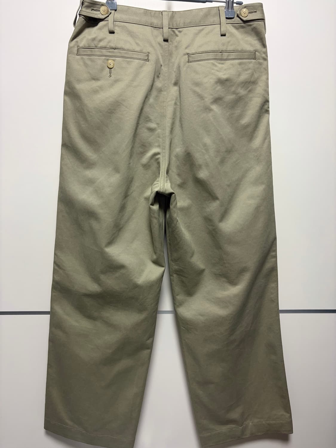 오라리 Auralee 25ss 치노팬츠 Light Khaki. 3size 상품이미지2