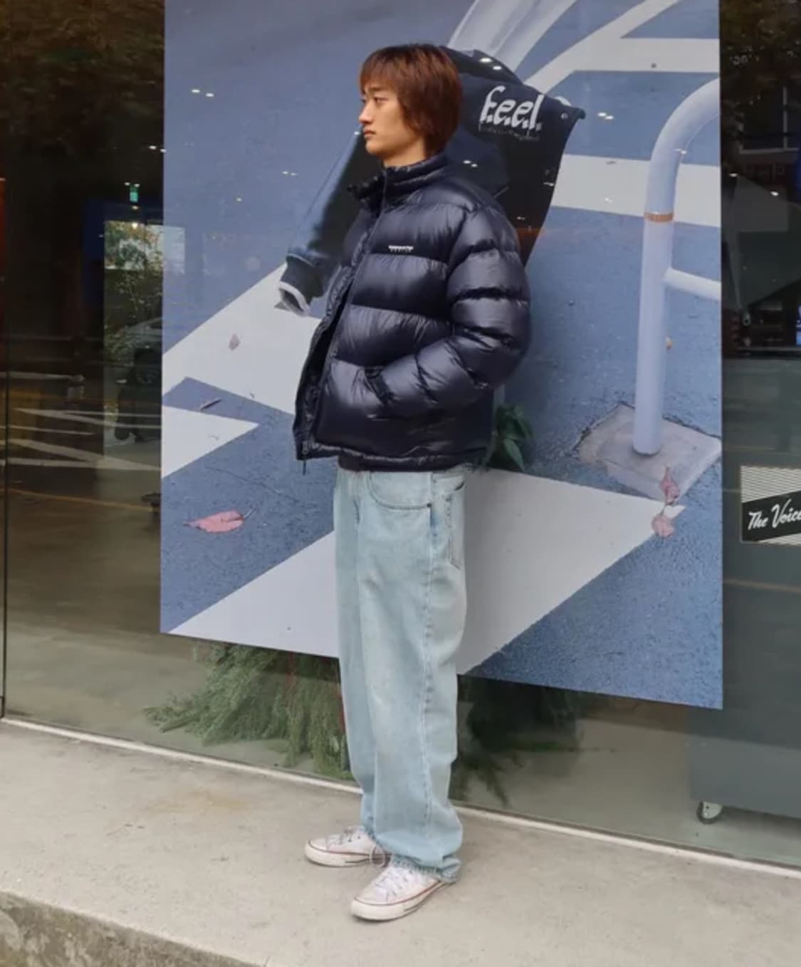 (XL)디스이즈네버댓 DSN 다운 푸퍼 패딩 자켓 네이비 상품이미지5