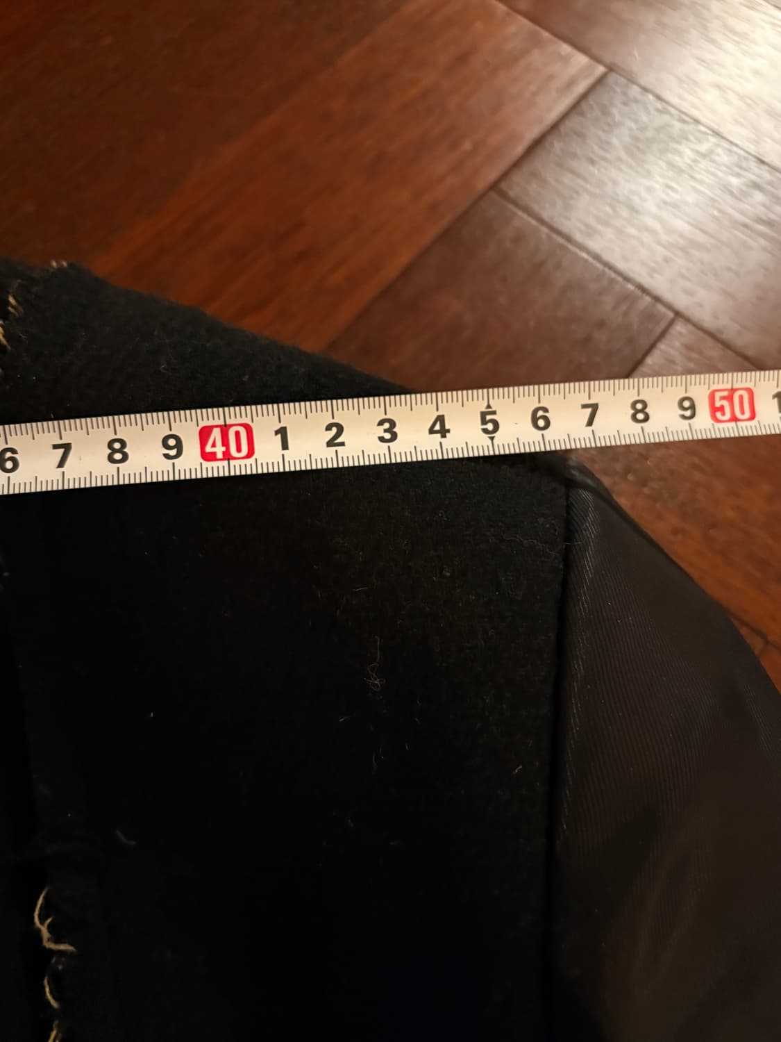 RE;CODE 블랙 더블 코트 상품이미지10