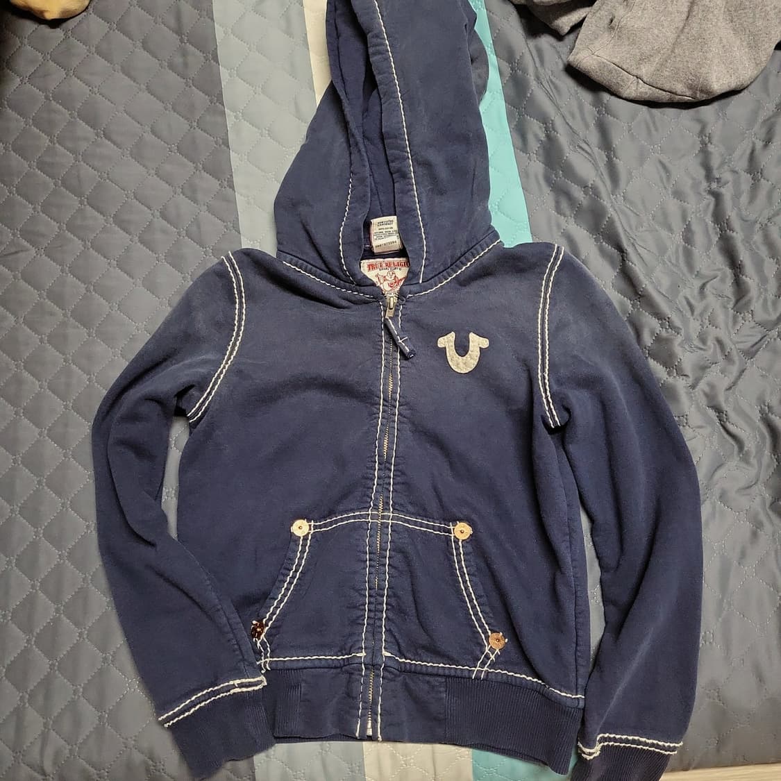 트루릴리전 후드집업(딱붙핏 상품이미지1