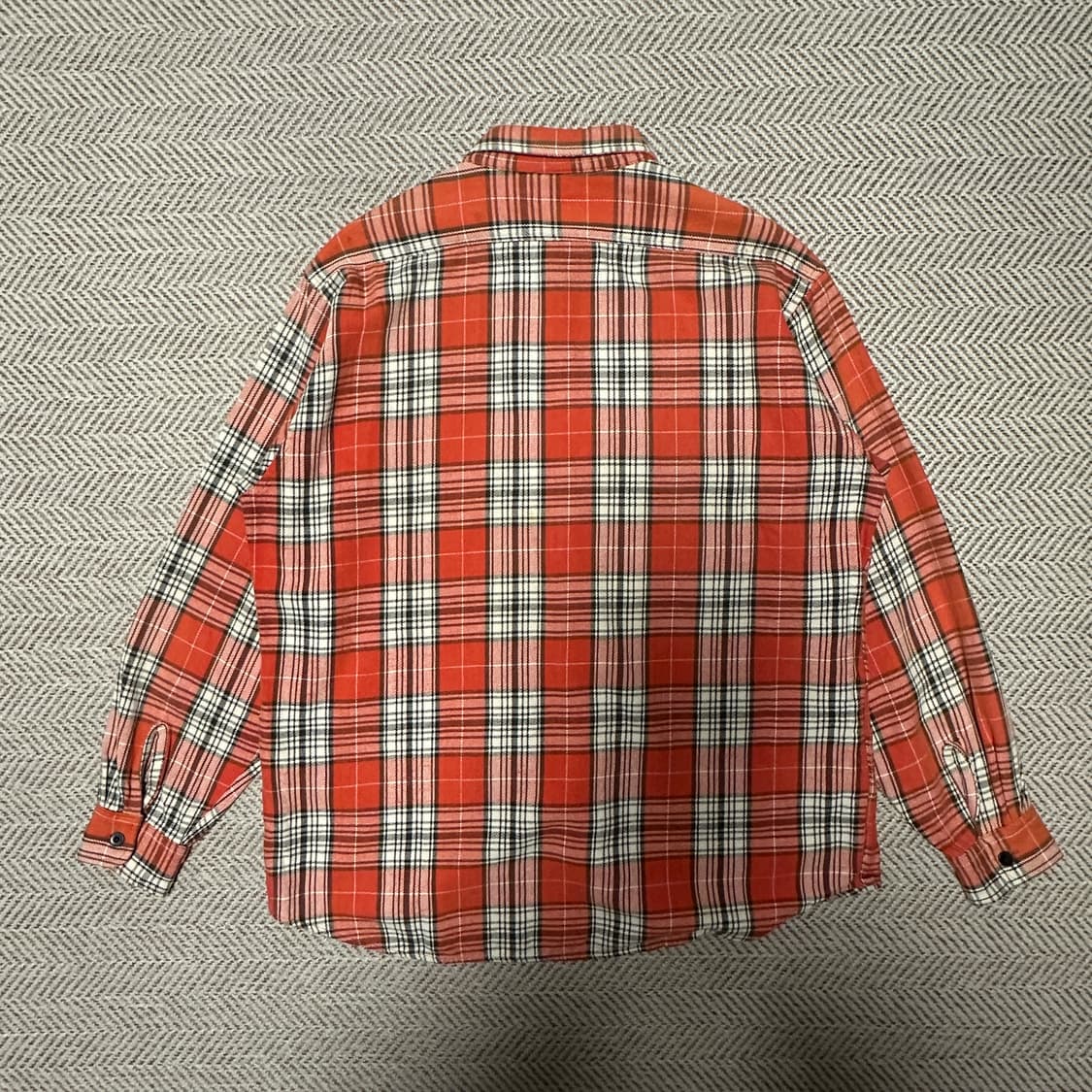 DEWIN japan heavy cotton check shirt 상품이미지2