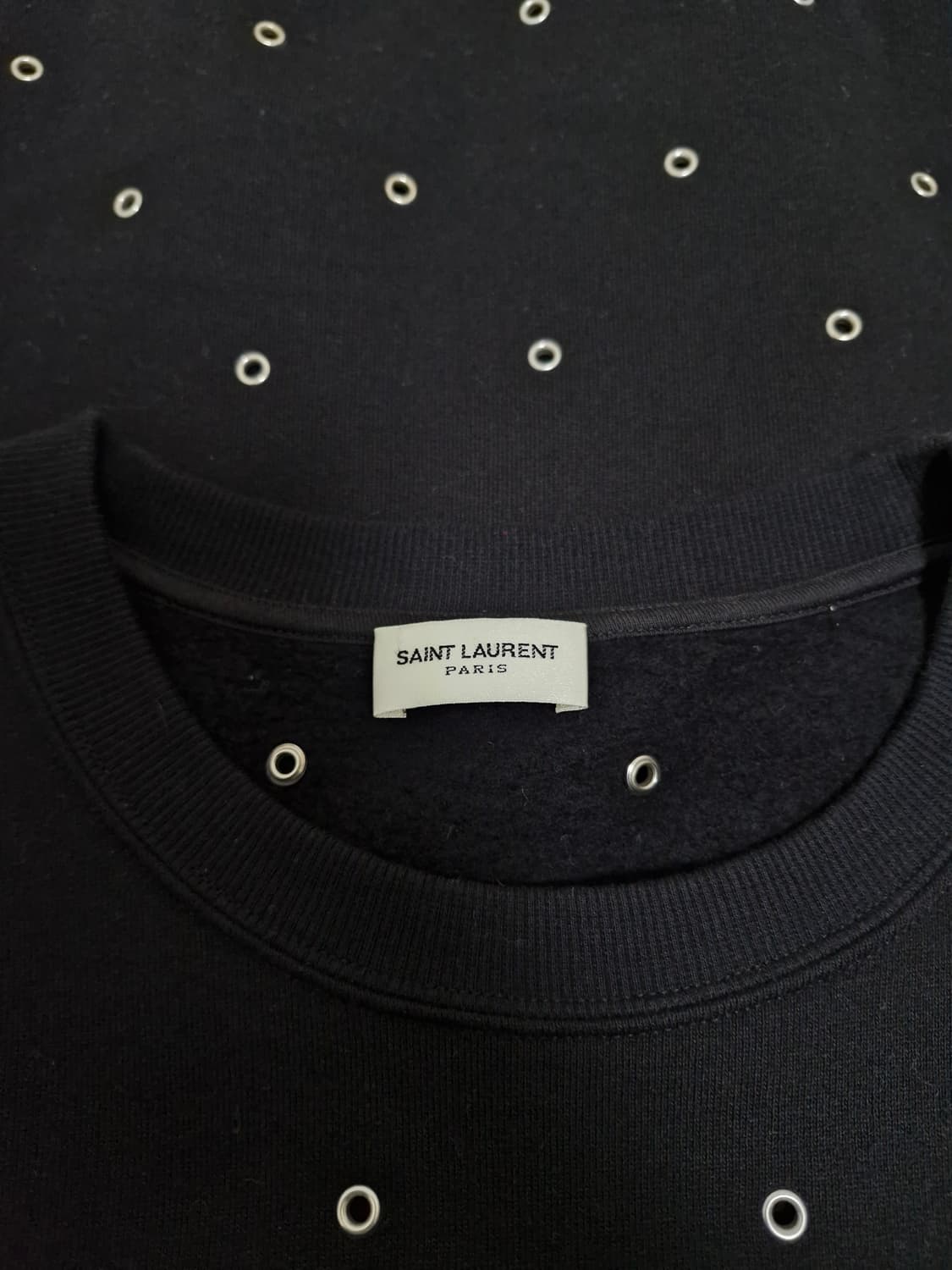 [L] SLP 생로랑 리브고쉬 로고 아일렛 스웻셔츠 상품이미지4