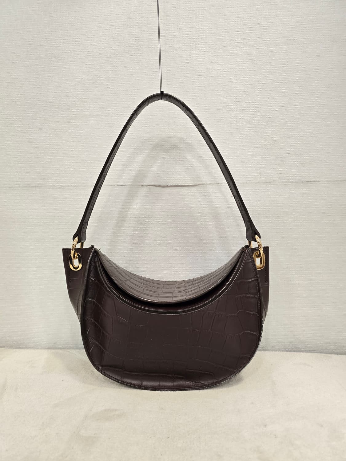 주드리뜨 크로커다일 패턴 CC백 바게트백 숄더백 상품이미지1