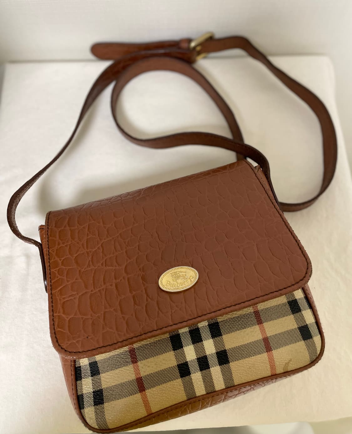 버버리정품 노바체크 미니크로스백 상품이미지3