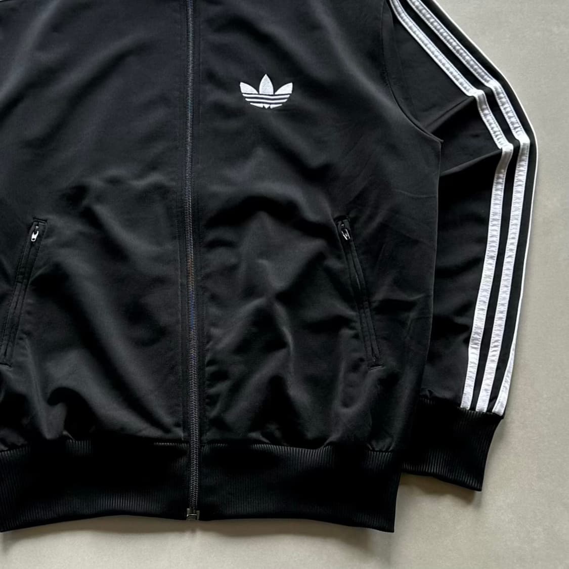 [M]아디다스 구형 파이어버드 블랙 트랙탑 져지 상품이미지4
