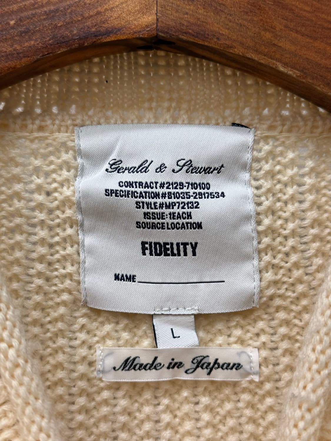 Fidelity Gerald & Stewart Wool Mock Neck 상품이미지6