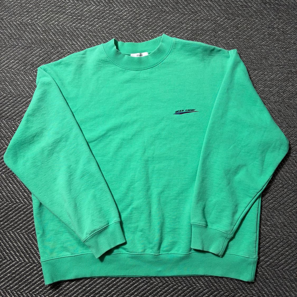 스튜디오톰보이 딥라이트 맨투맨 민트(Free) 상품이미지1