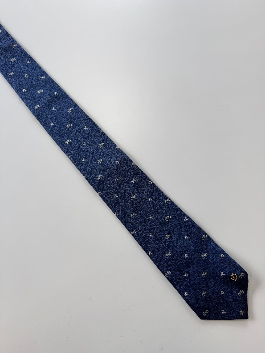 듀퐁(S.T.Dupont) 금장 실크 넥타이 8cm 상품이미지2
