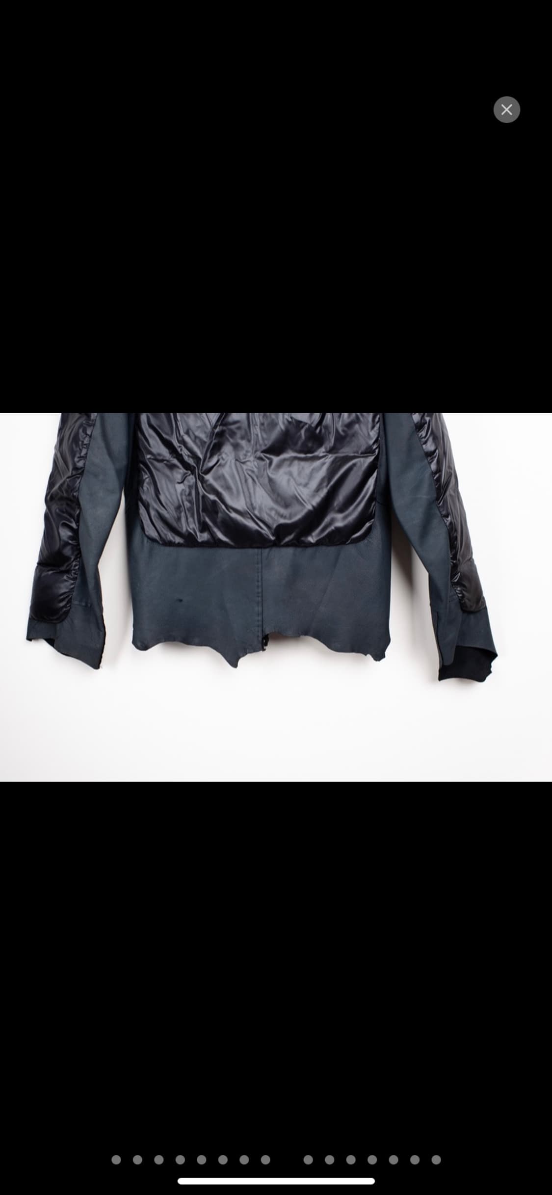 타카히로 미야시타 더 솔로이스트 12aw 사슴가죽 패딩 상품이미지5