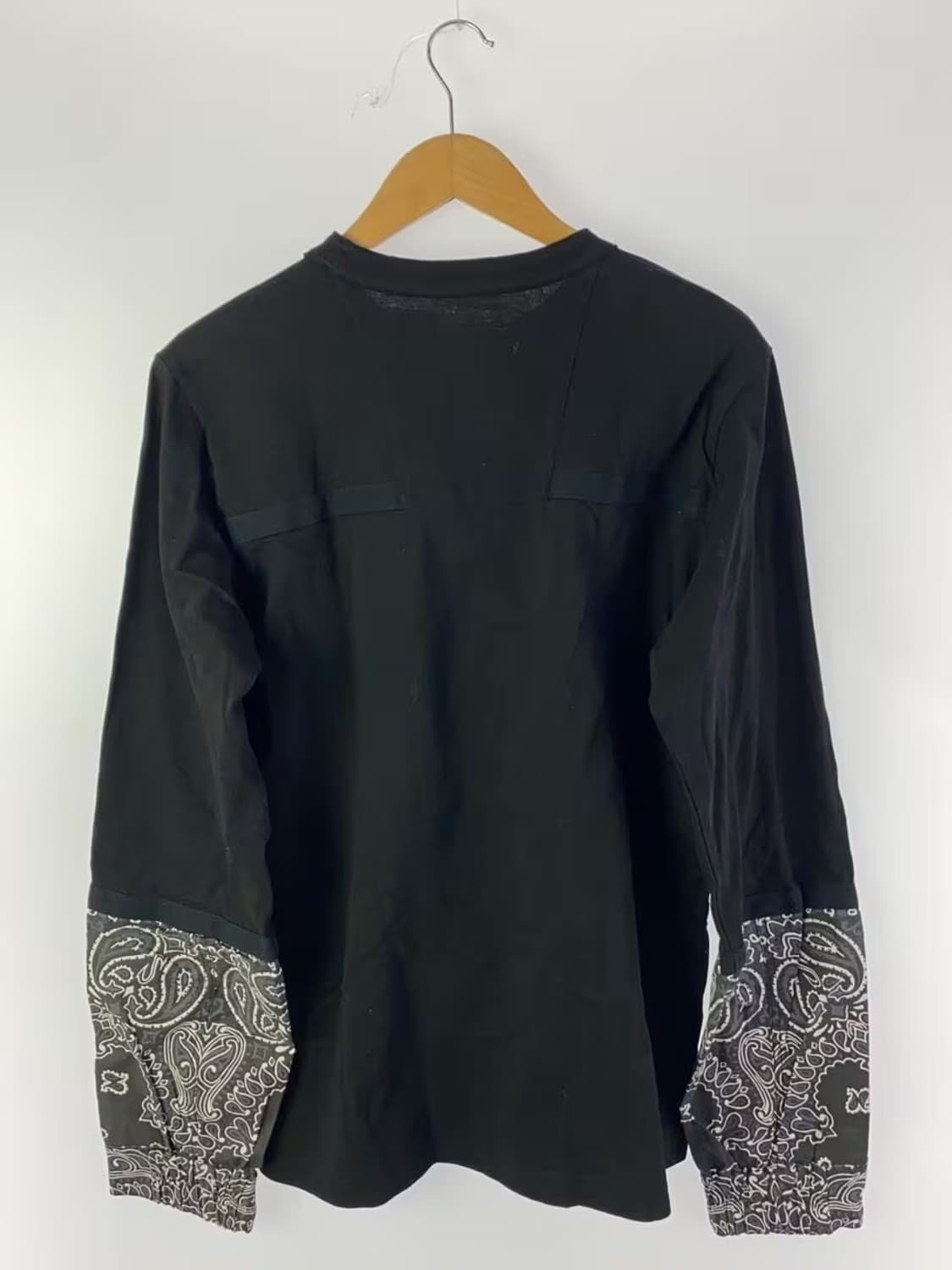 SACAI LONG SLEEVE BANDANA PRINT T-SHIRT  상품이미지2