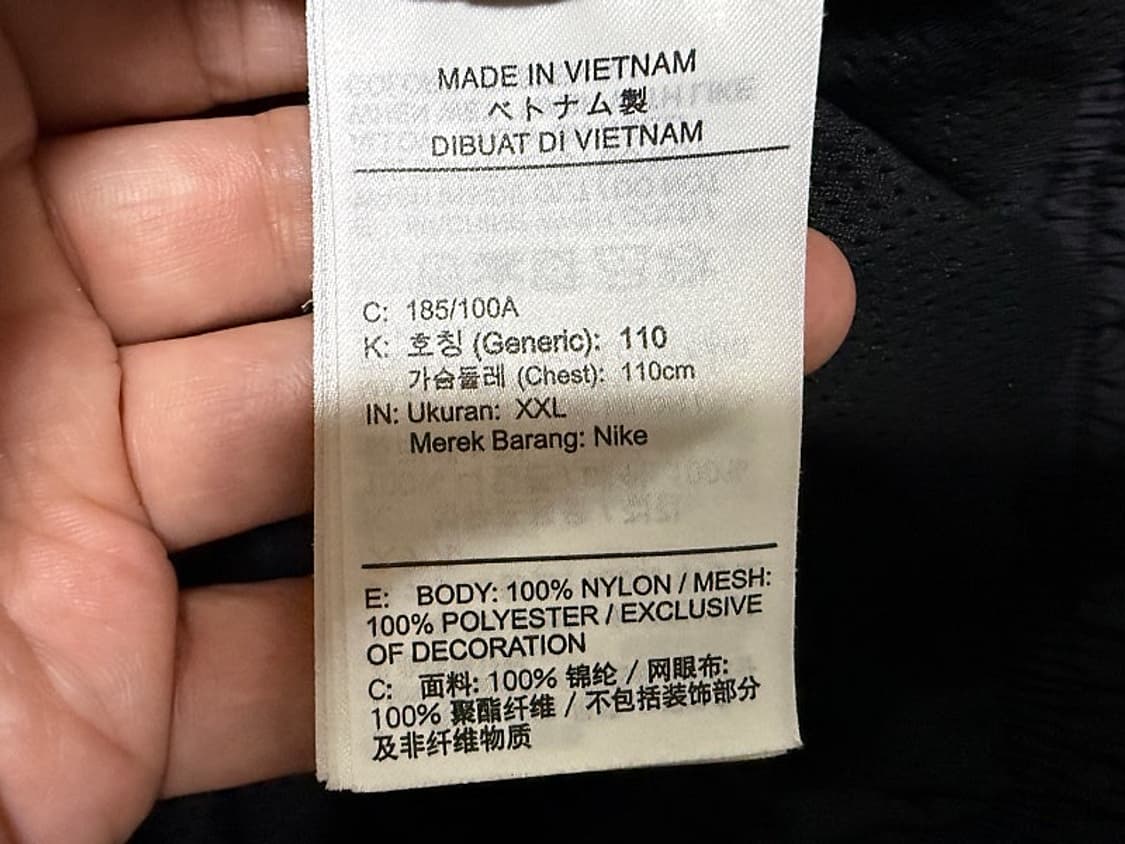 나이키 윈드러너 언라인드 아노락 남성용 110사이즈 상품이미지6