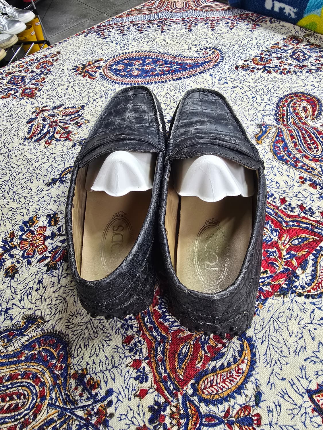 TOD'S 블랙 가죽 로퍼 7A (1613) 상품이미지5