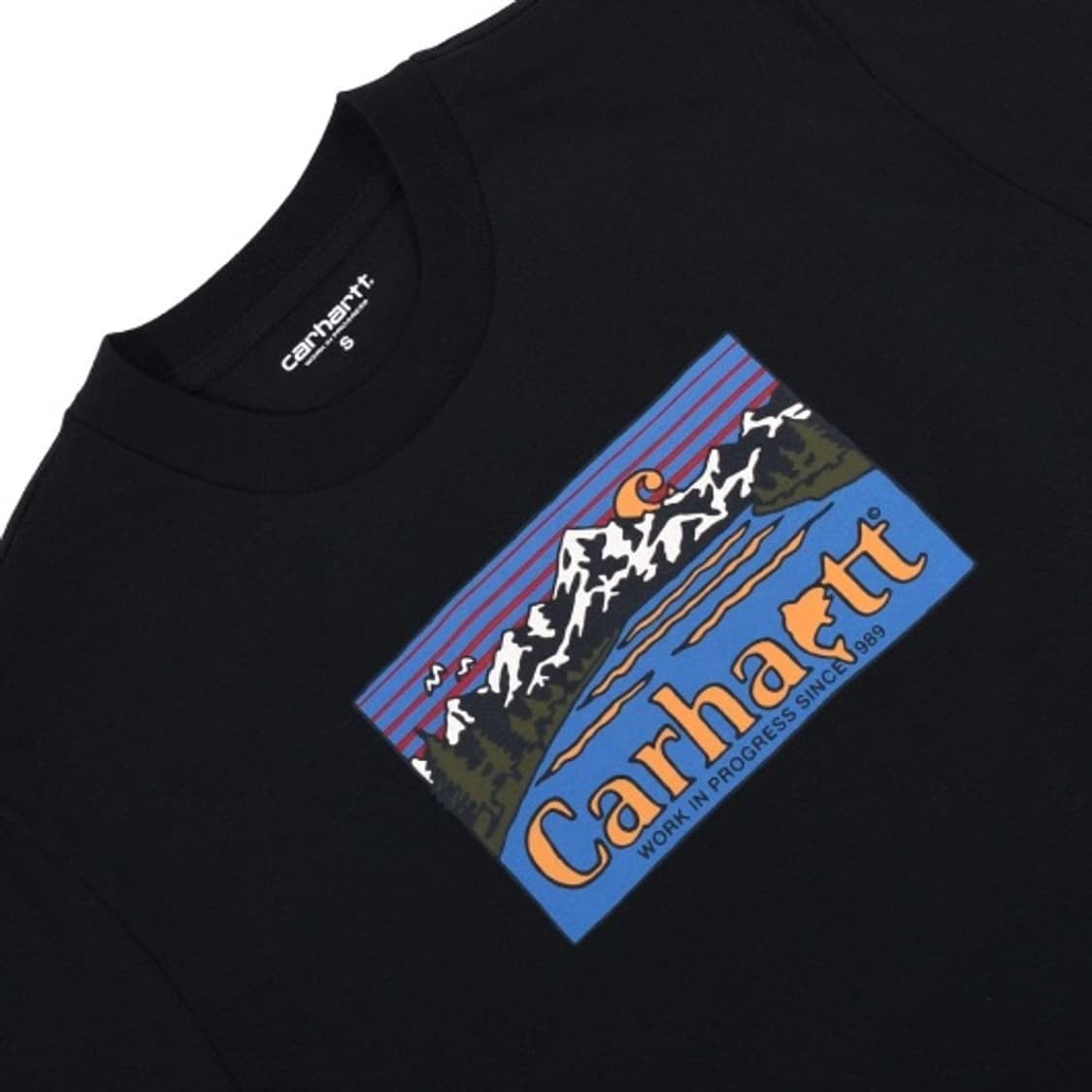 칼하트 그레이트 아웃도어 티셔츠 블랙  상품이미지2