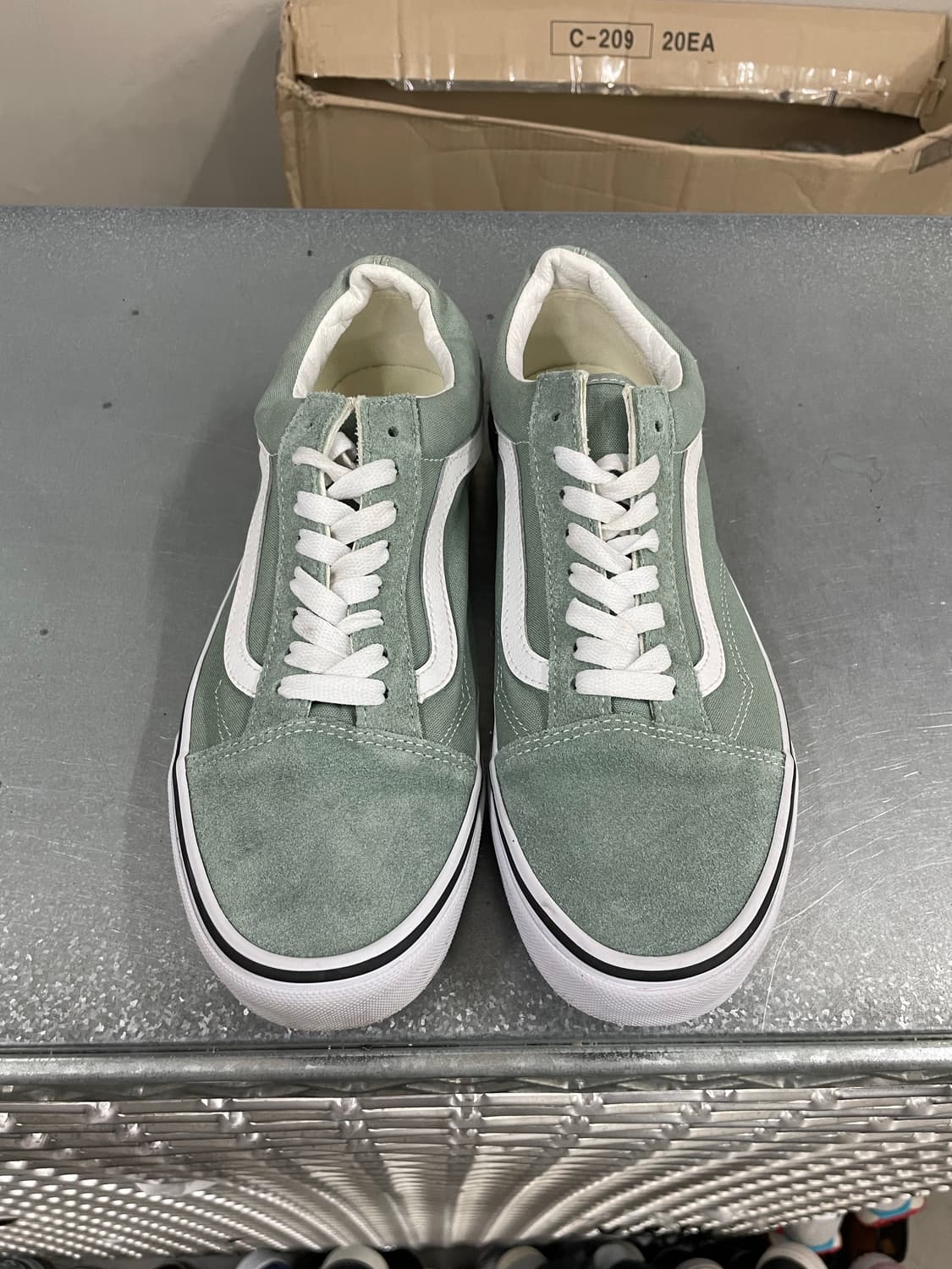 반스 올드스쿨 아이스버그 그린 275 상품이미지5