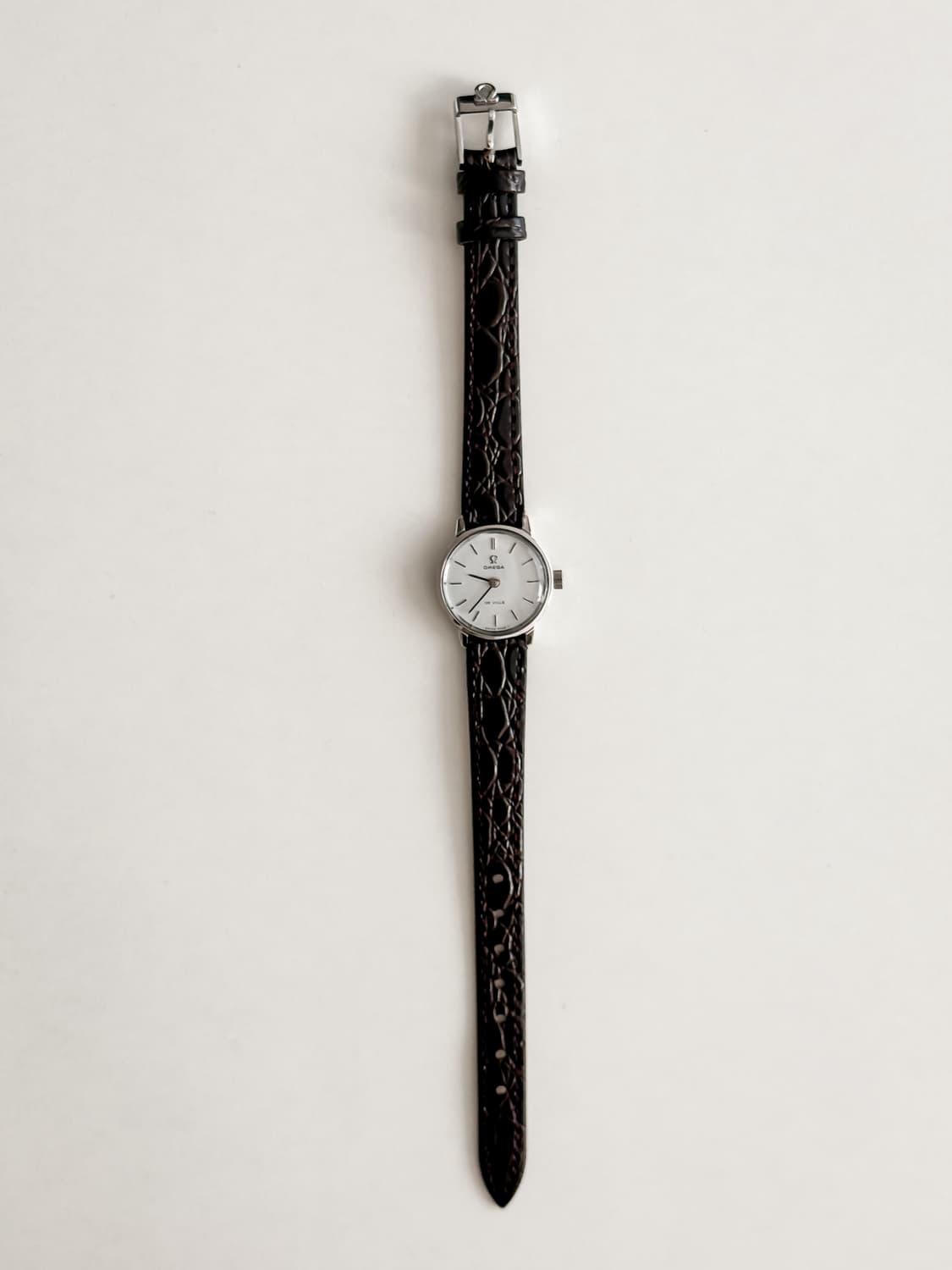 오메가 블루 그레이 다이얼 수동 시계 상품이미지7