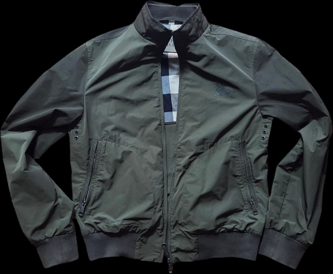 버버리 브릿 나일론 해링턴 보머 블루종 크롭 자켓 상품이미지1