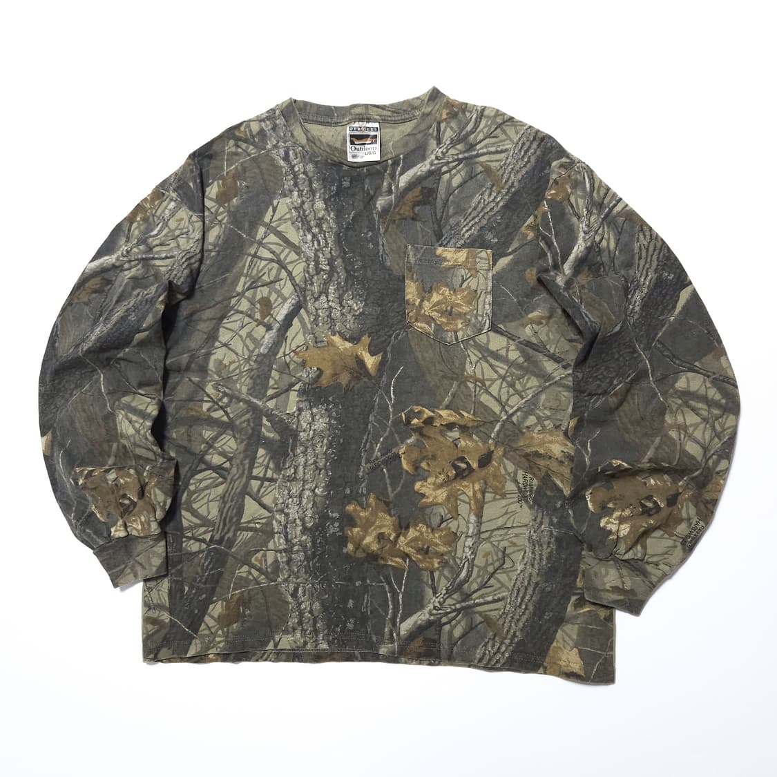 90s 저지스 USA 카모플라쥬 리얼트리 롱슬리브 긴팔티 상품이미지2