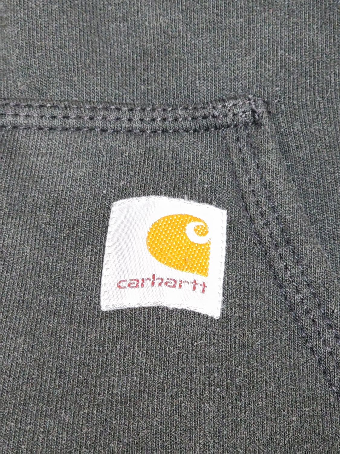 (XXL) 칼하트 후드집업 블랙 기모 빅사이즈 티셔츠 아메카지  상품이미지4