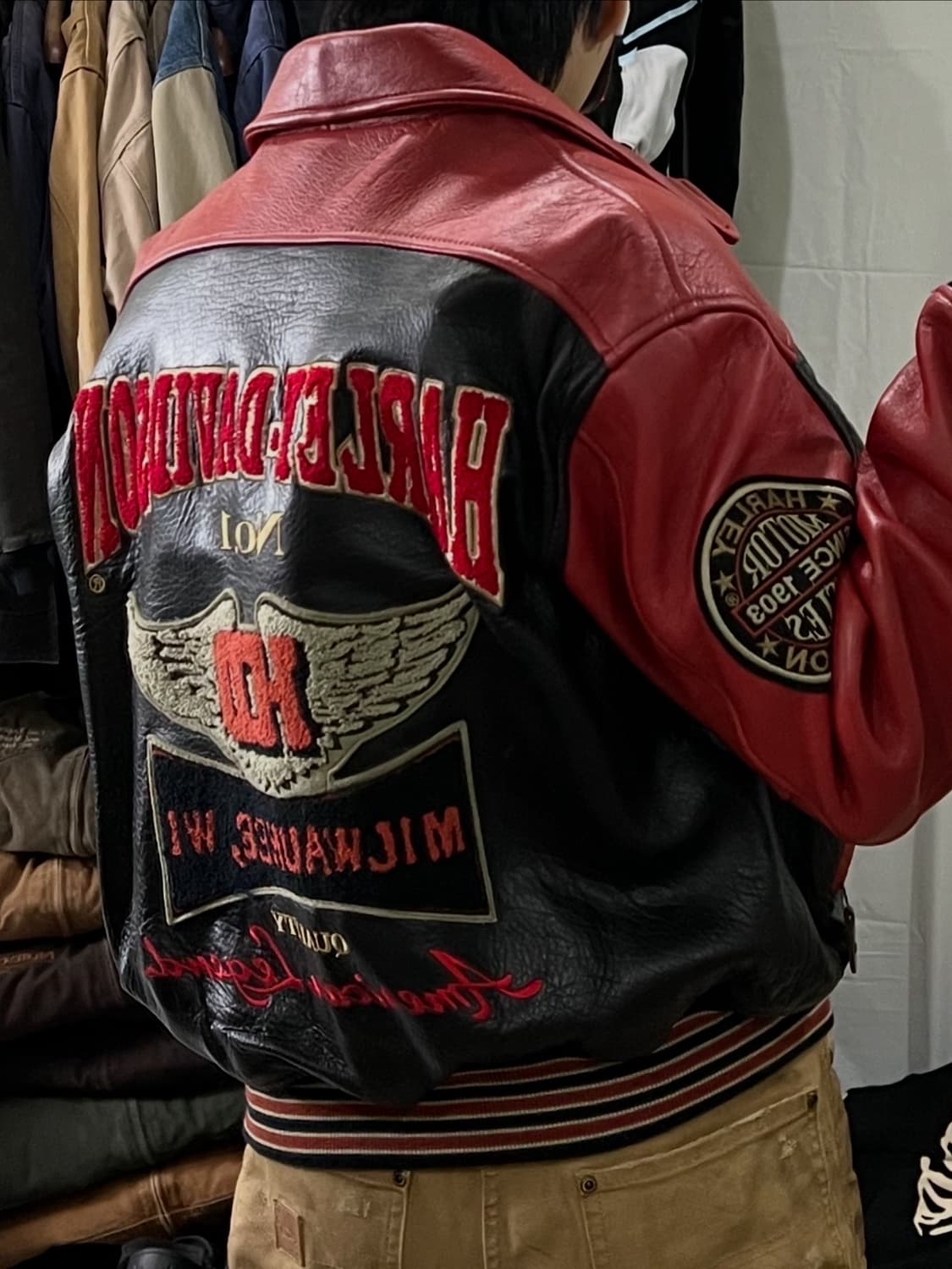 할리데이비슨 라이더자켓 가죽자켓 상품이미지4