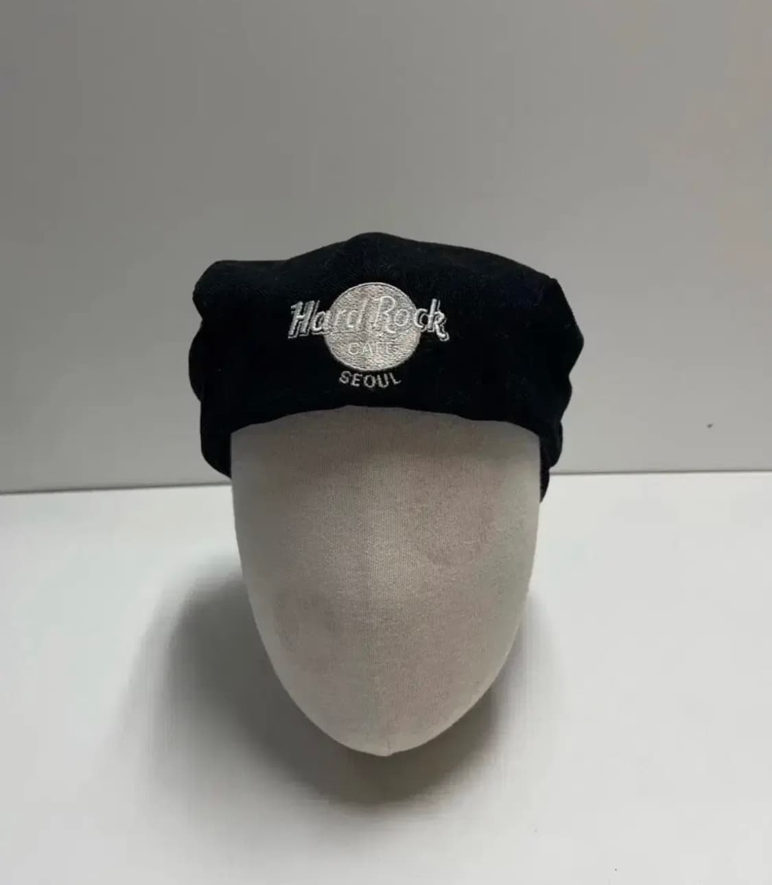 하드락카페 빈티지 블랙 베레모 헌팅캡 상품이미지2