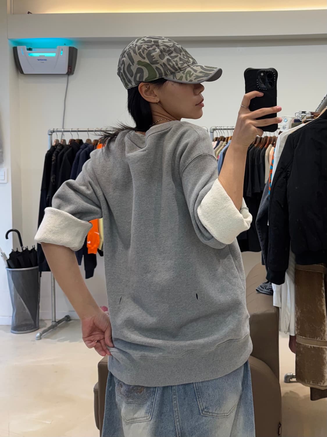 메종 마르지엘라 MM6 스티치 맨투맨 상품이미지9
