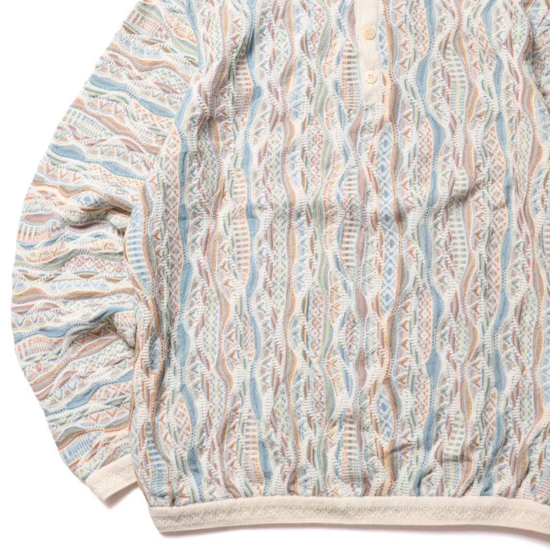 쿠지 Coogi Polo Cable Knit Long Sleeve 
 상품이미지3