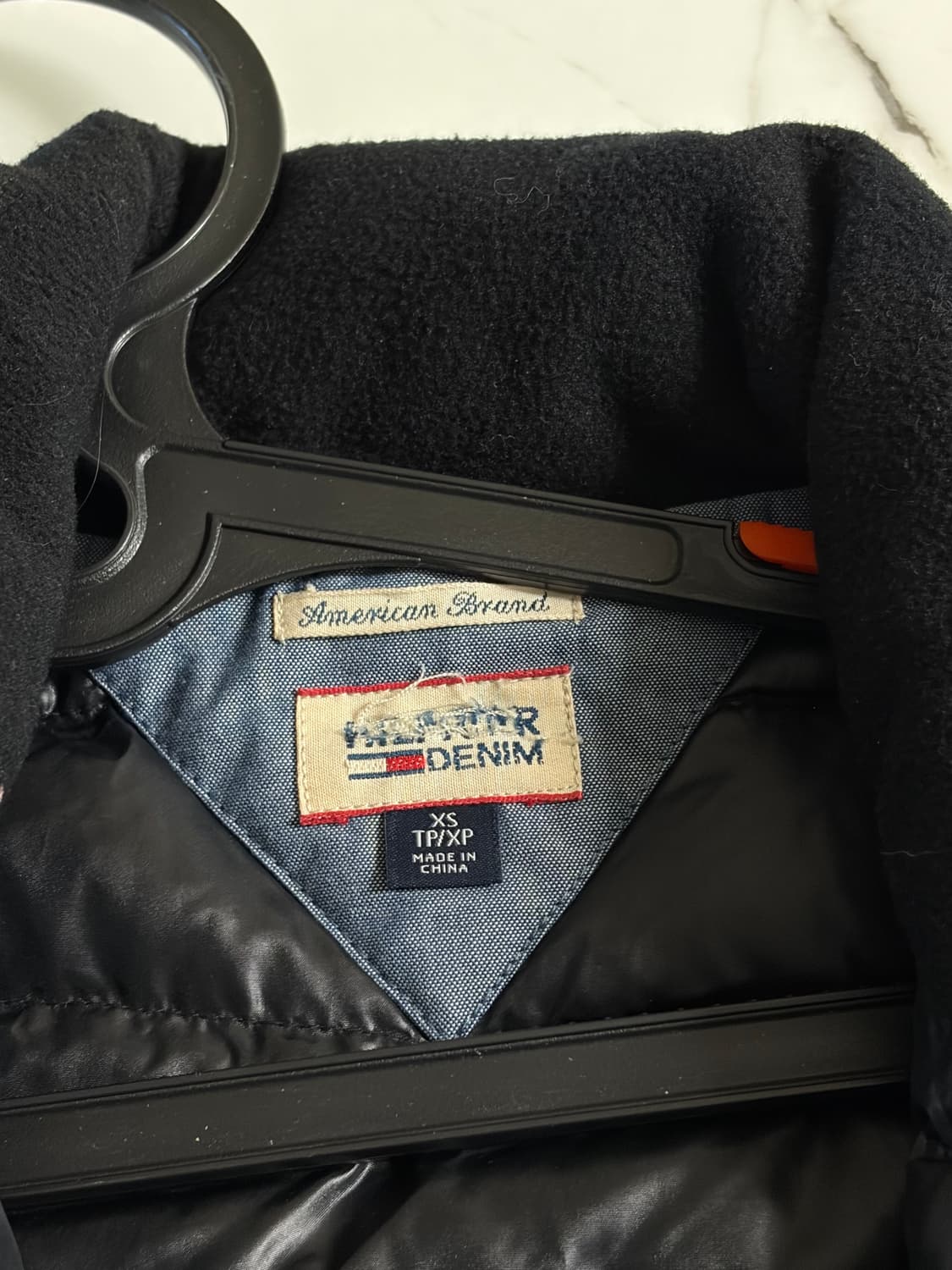 타미힐피거 레오파드 경량패딩 xs 상품이미지4