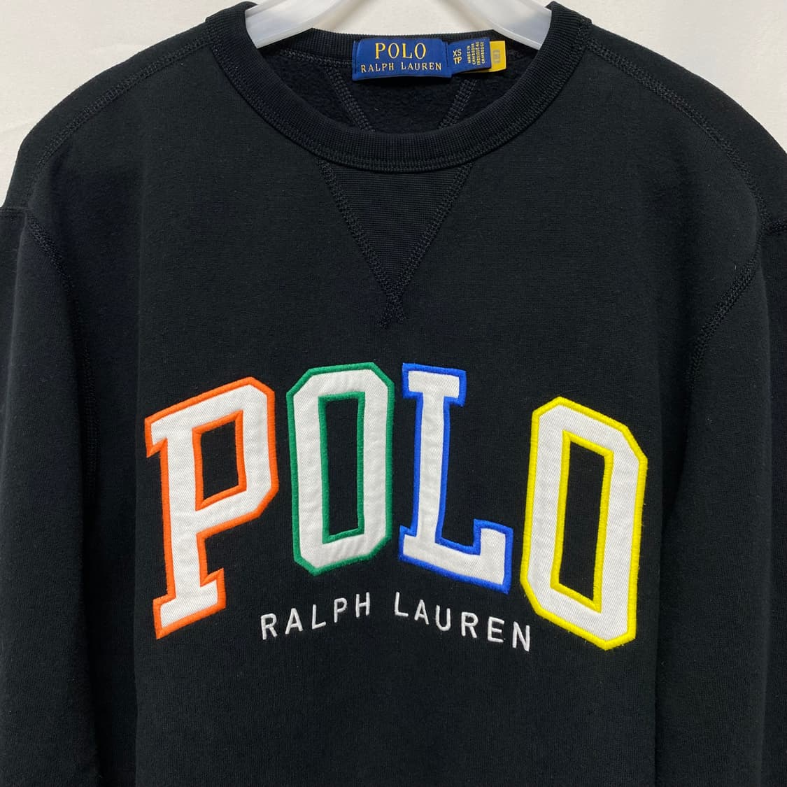 폴로 랄프로렌 로고 맨투맨 XS 상품이미지2