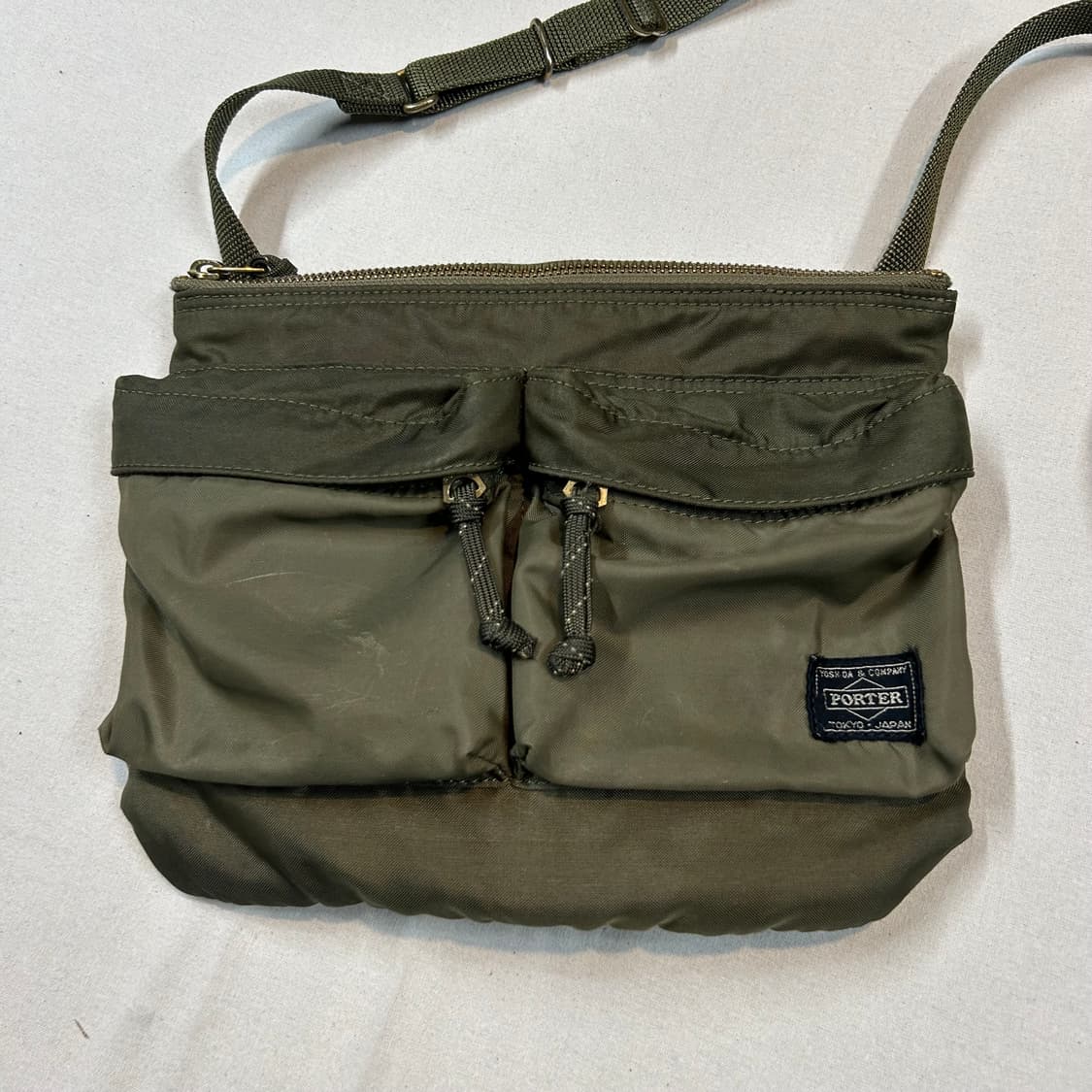 요시다 포터 Force 포스 올리브 숄더백 크로스백 상품이미지2