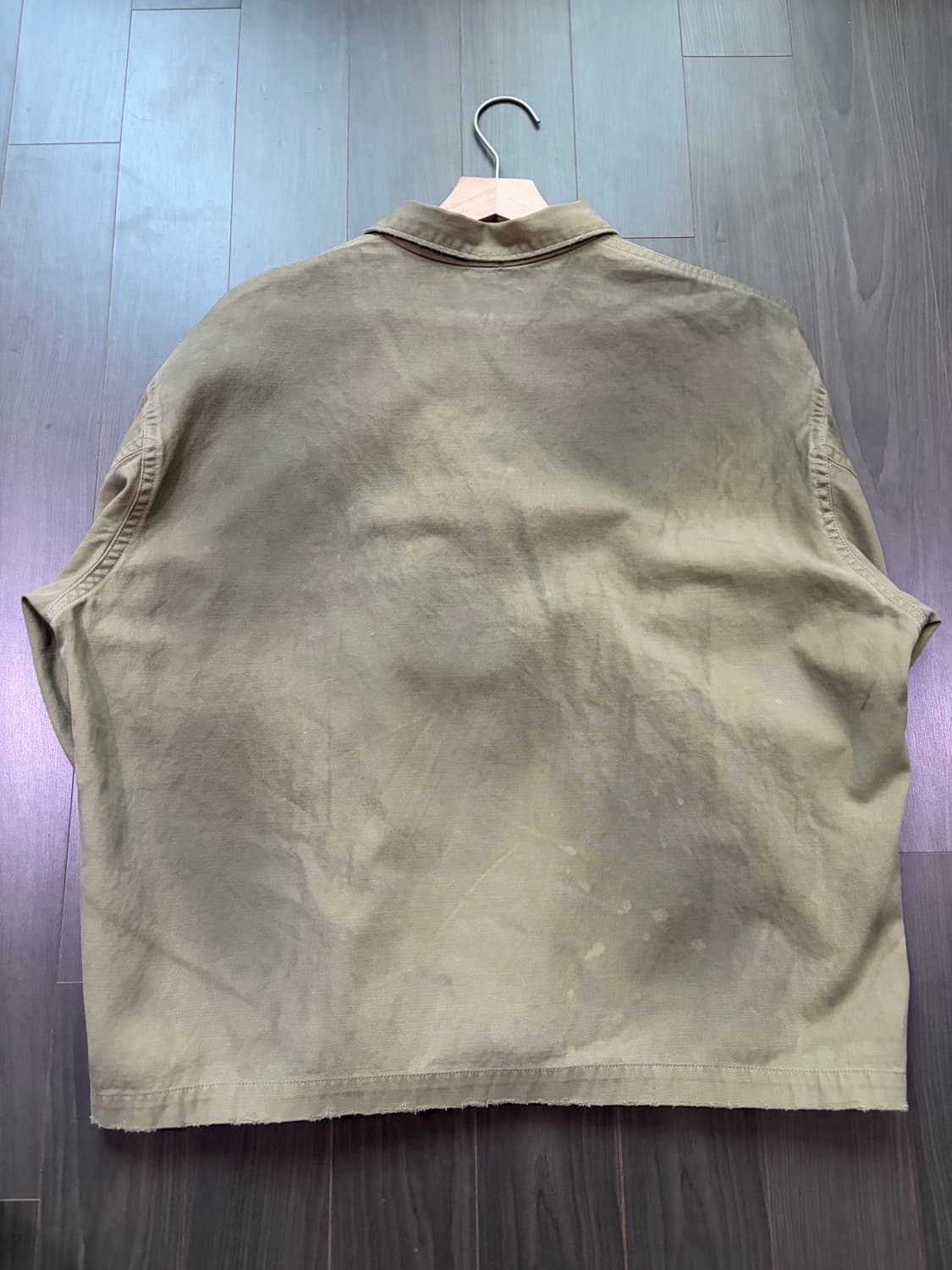 아프레쎄 비오탑 별주 빈티지 치노자켓 베이지 2사이즈 상품이미지3