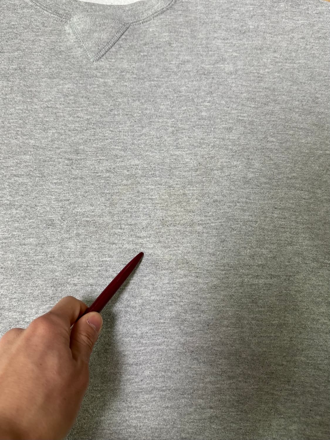 90s 빈티지 러셀 스웻셔츠 그레이 XXL USA 상품이미지8