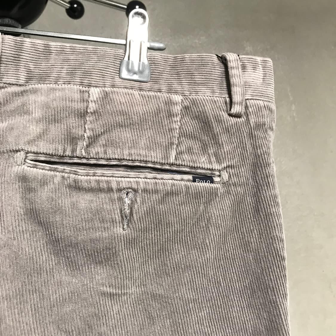 폴로 랄프로렌 코듀로이 팬츠 그레이 33/32 상품이미지4