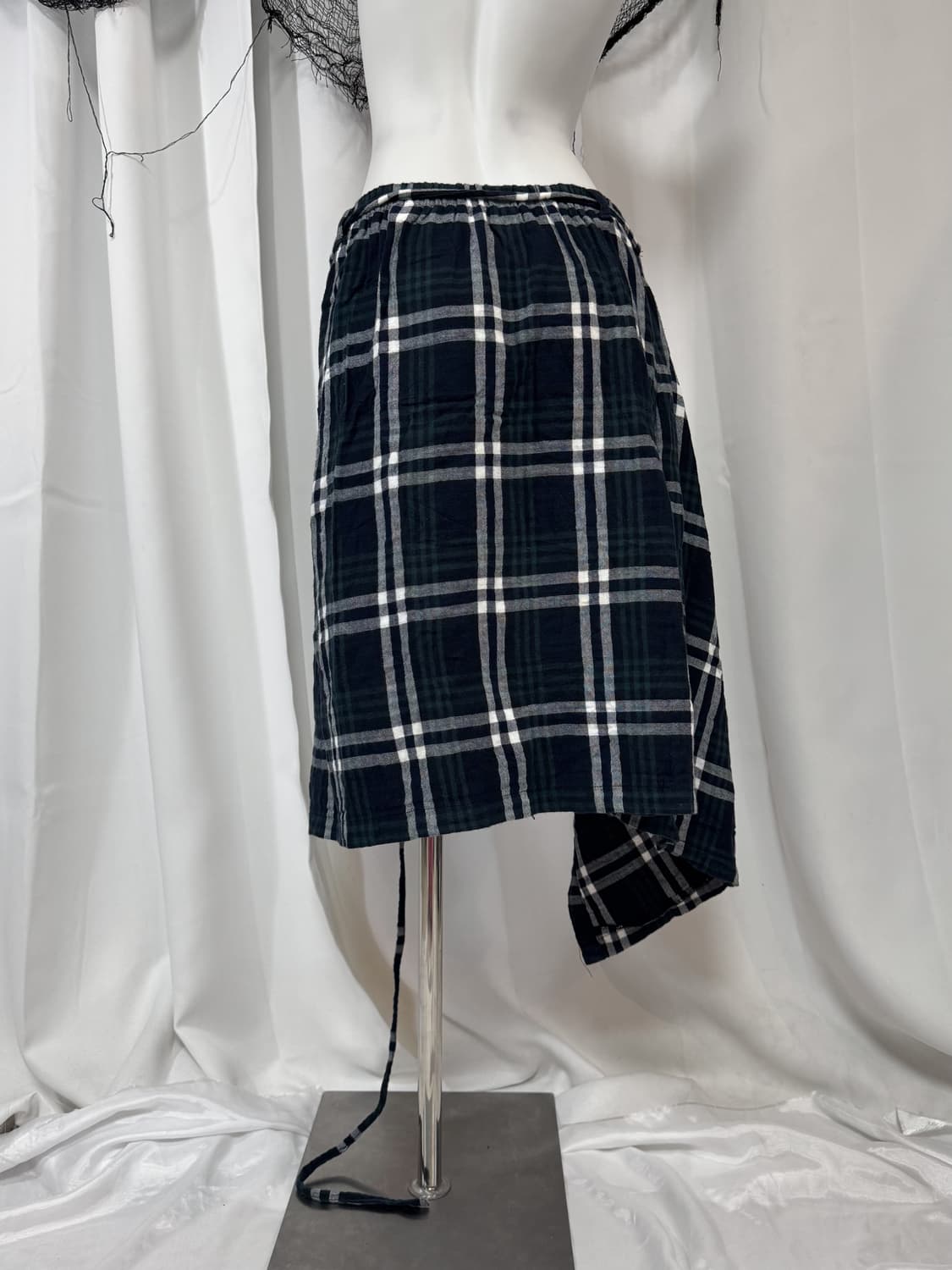 check layered skirt 상품이미지4