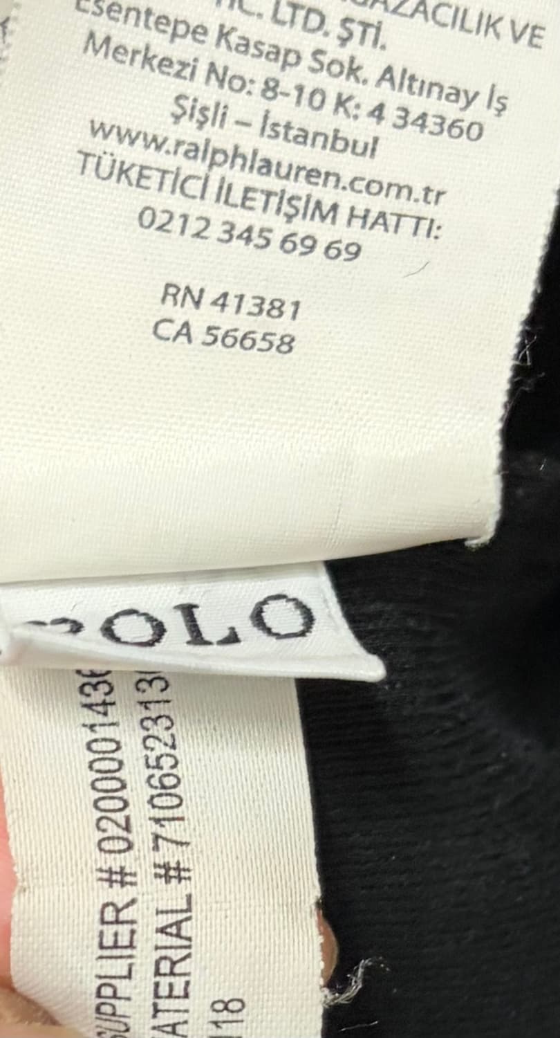 폴로 랄프로렌 블랙 후드 집업 상품이미지8