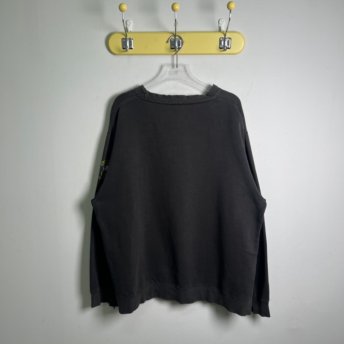 90's 올드 스투시 베어 로고 맨투맨 XL 상품이미지2