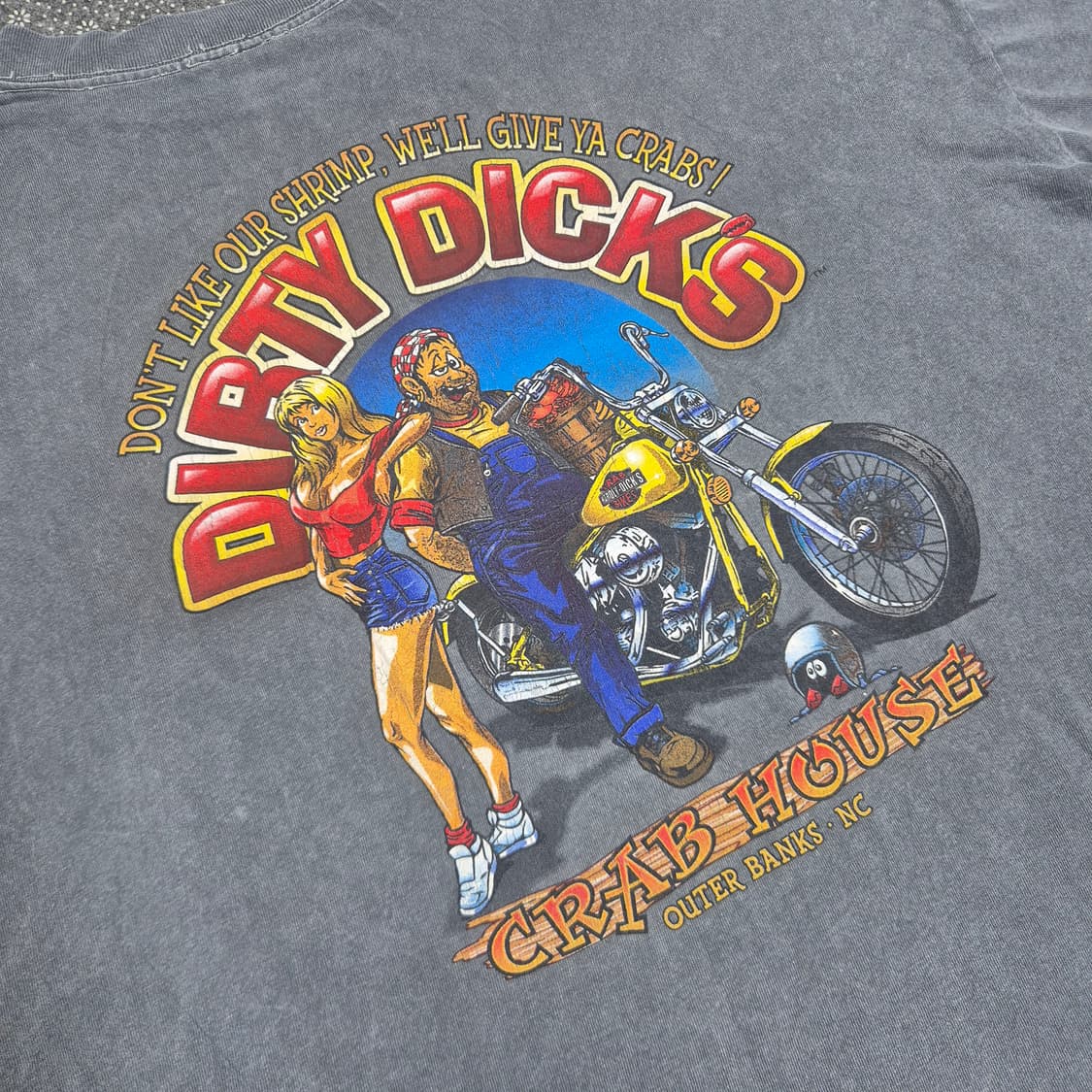 [XL]90s US made 할리데이비슨 패러디 -813 상품이미지2