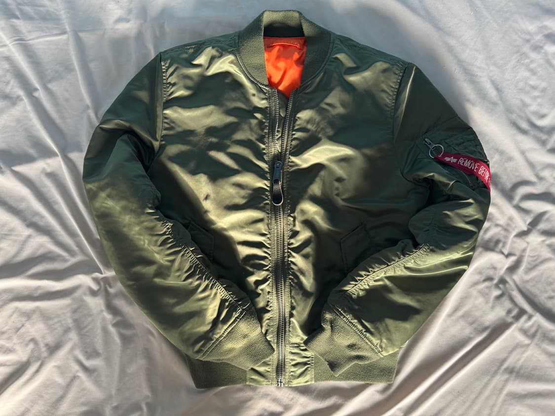 알파인더스트리 ma-1 세이지 그린 상품이미지1