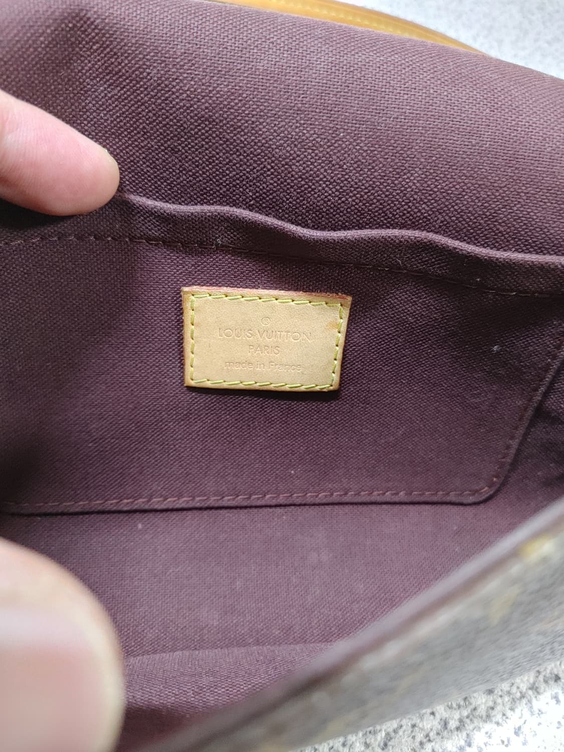 정품 루이비통 페이보릿 pm 크로스백 클러치백 상품이미지8