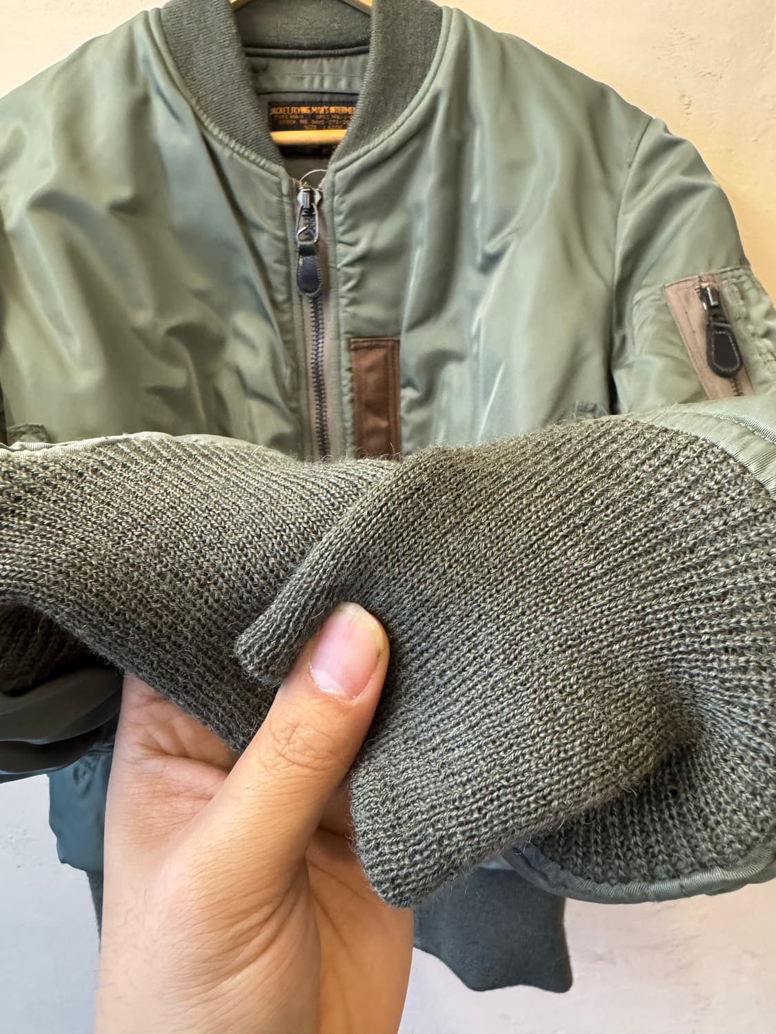 더 리얼 맥코이 MA-1 L 상품이미지5