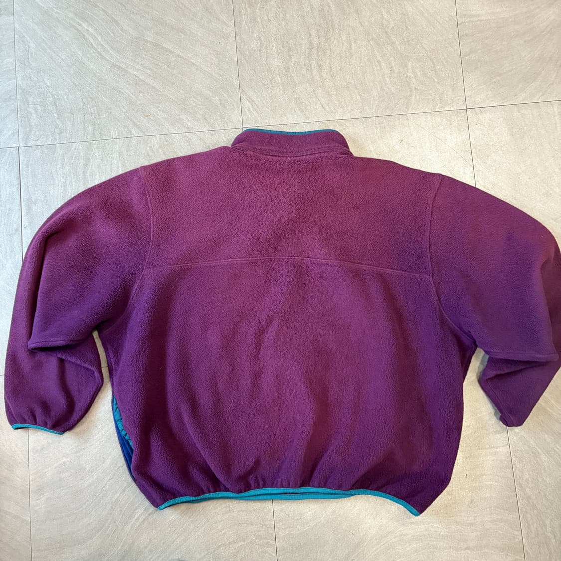 90s L.L.bean 90년대 생산 엘엘빈 버건디 신칠라 스냅티 상품이미지8