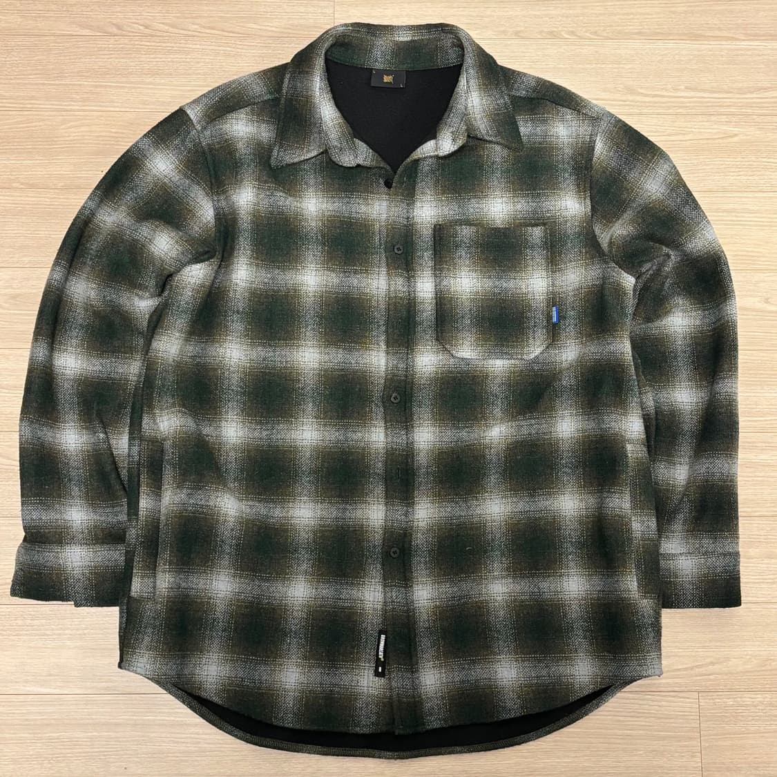 브라운브레스 타탄 체크 셔츠 자켓 L 상품이미지2