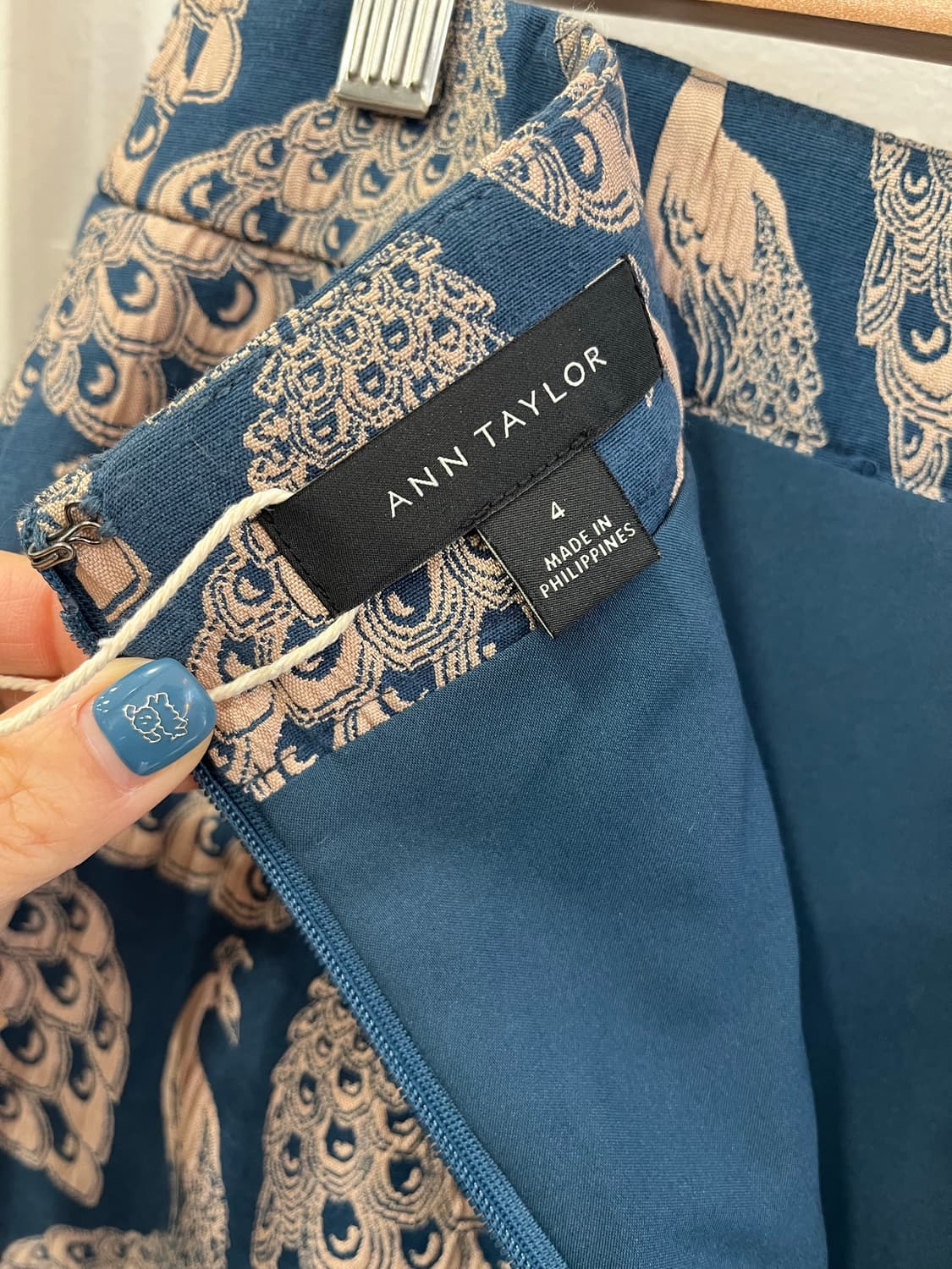 ANN TAYLOR 공작 패턴 스커트 상품이미지4