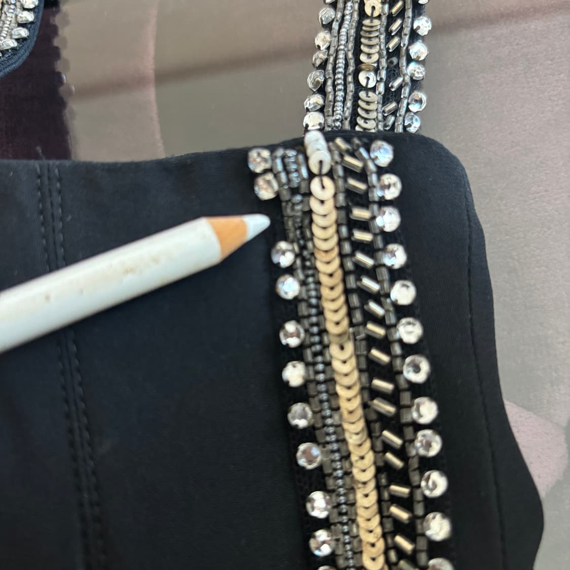 Alexander McQueen 알렉산더 맥퀸 비즈 피나포어 원피스  상품이미지10