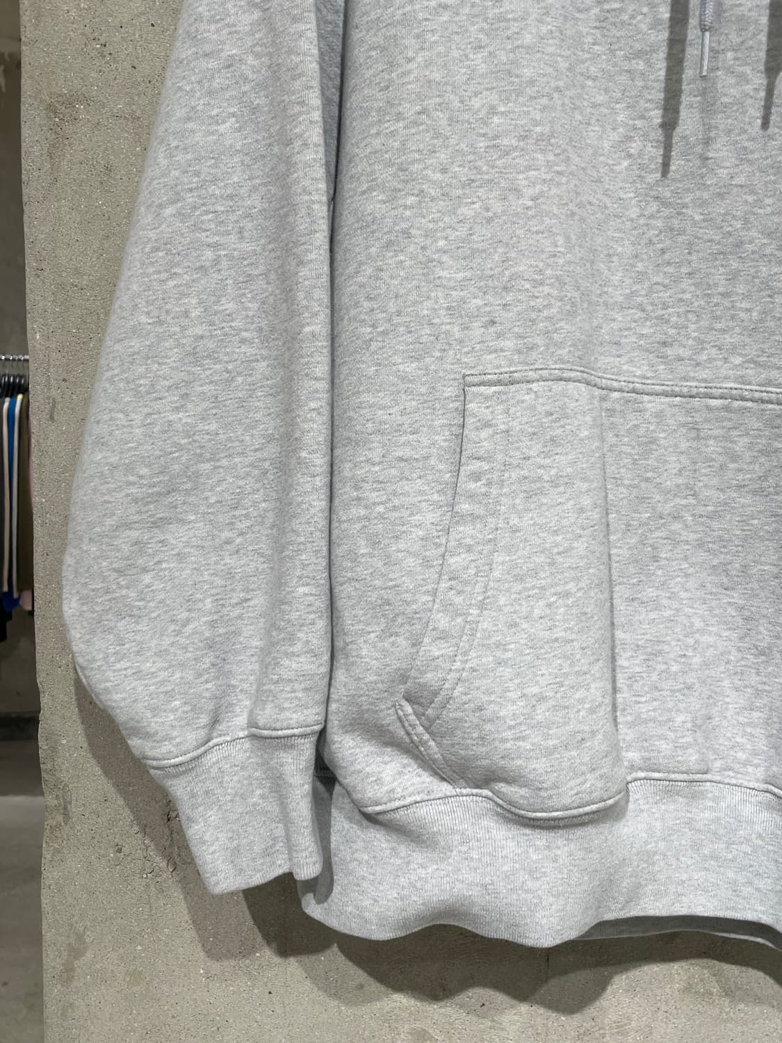 팔라스 멜란지 그레이 시그니처 후디 상품이미지4