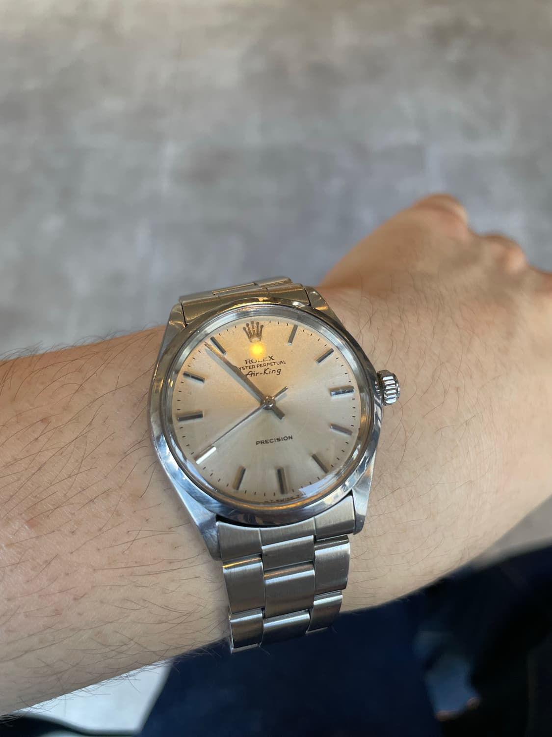 롤렉스 오이스터 페퍼츄얼 에어킹 5500 상품이미지1