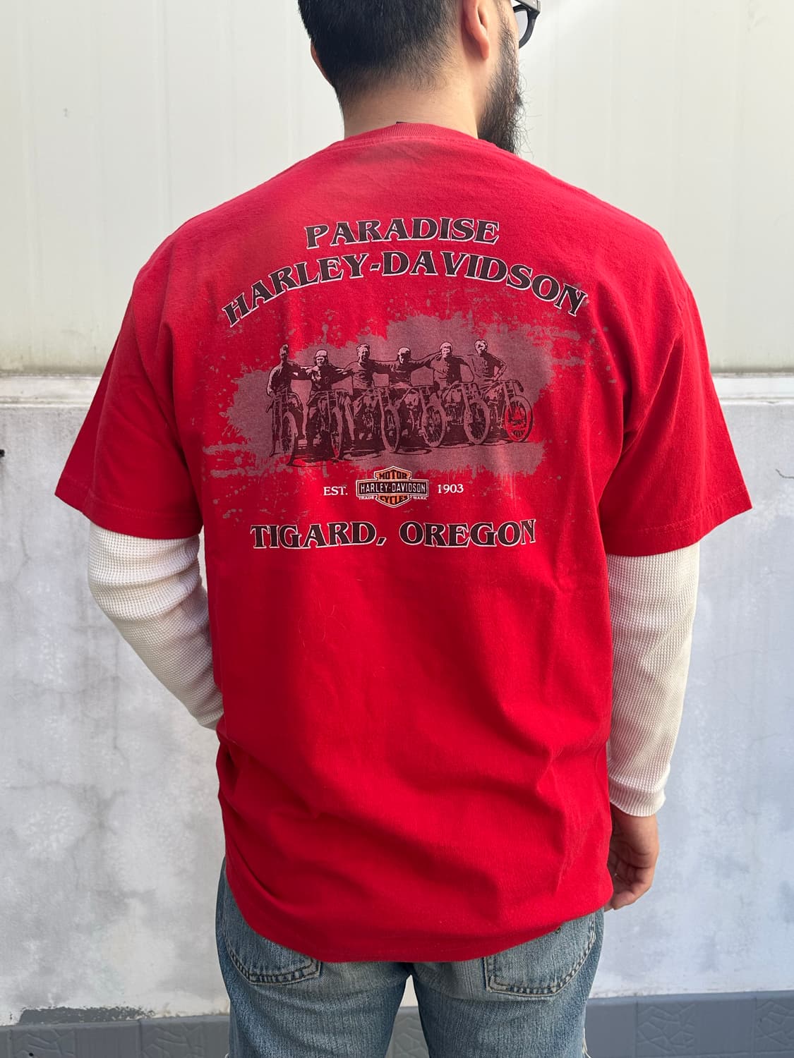 [할리데이비슨] •Vintage Paradise Pocket Tee 상품이미지6