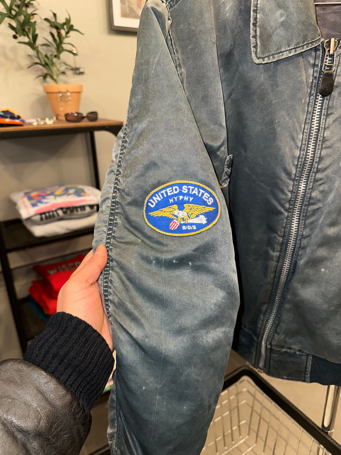 Houston reissue type B-15 flight jacket 상품이미지8