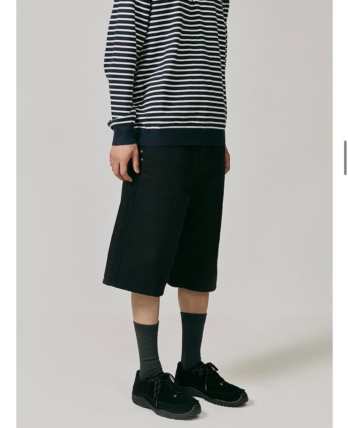 네거티브쓰리 코펜하겐 스니커즈 빈티즈블랙 280 새상품 상품이미지7